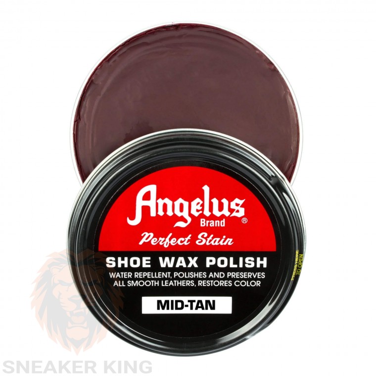 Віск для шкіри Angelus shoe wax Mid-Tan made in USA